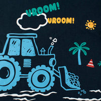 Boys Graphic Print Short Sleeves T-Shirt Tshirts   