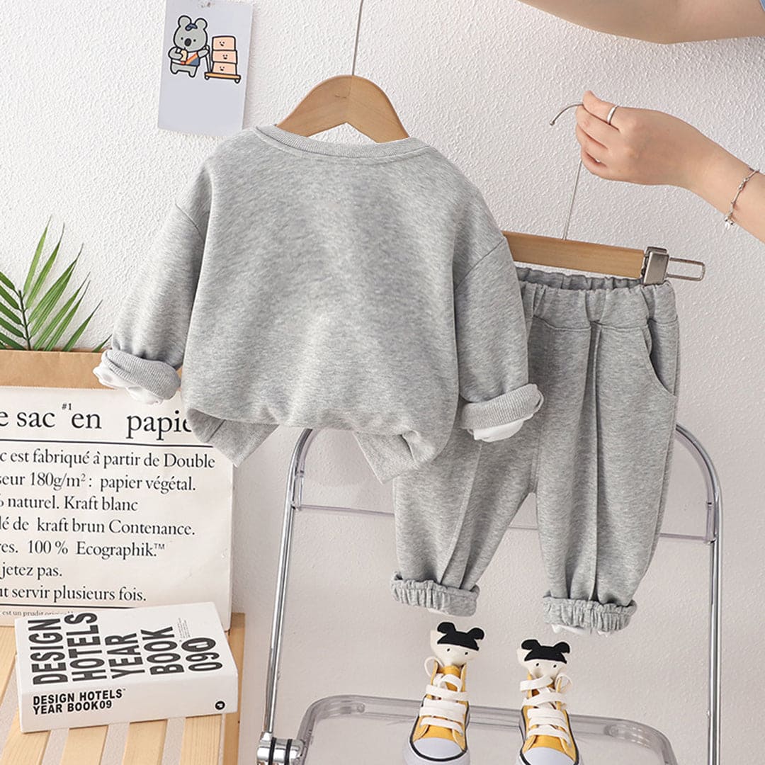 Boys Sweatshirt with Joggers Set-452062 Winterwear Sets