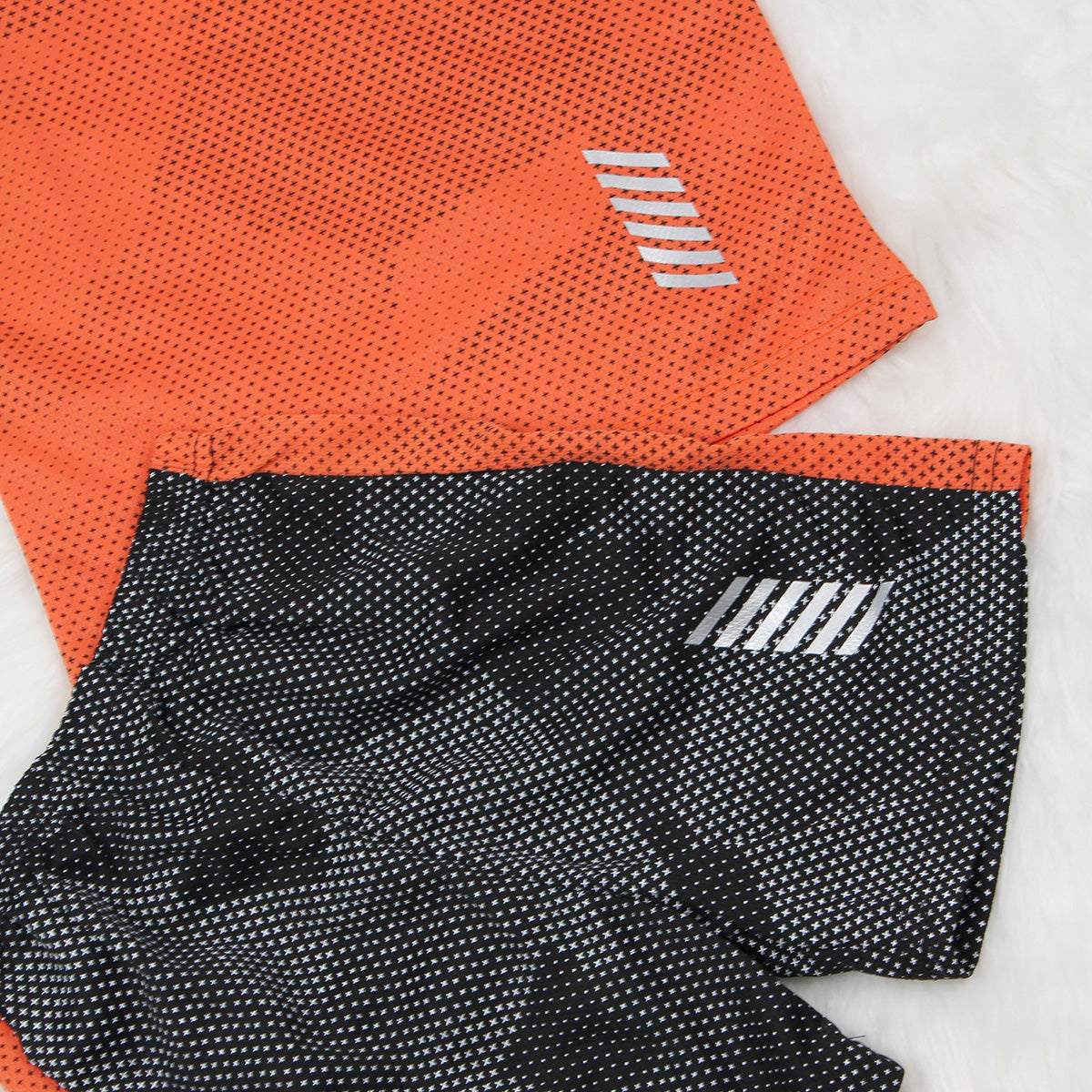 Boys Orange Sportswear Two Piece Sets Sets