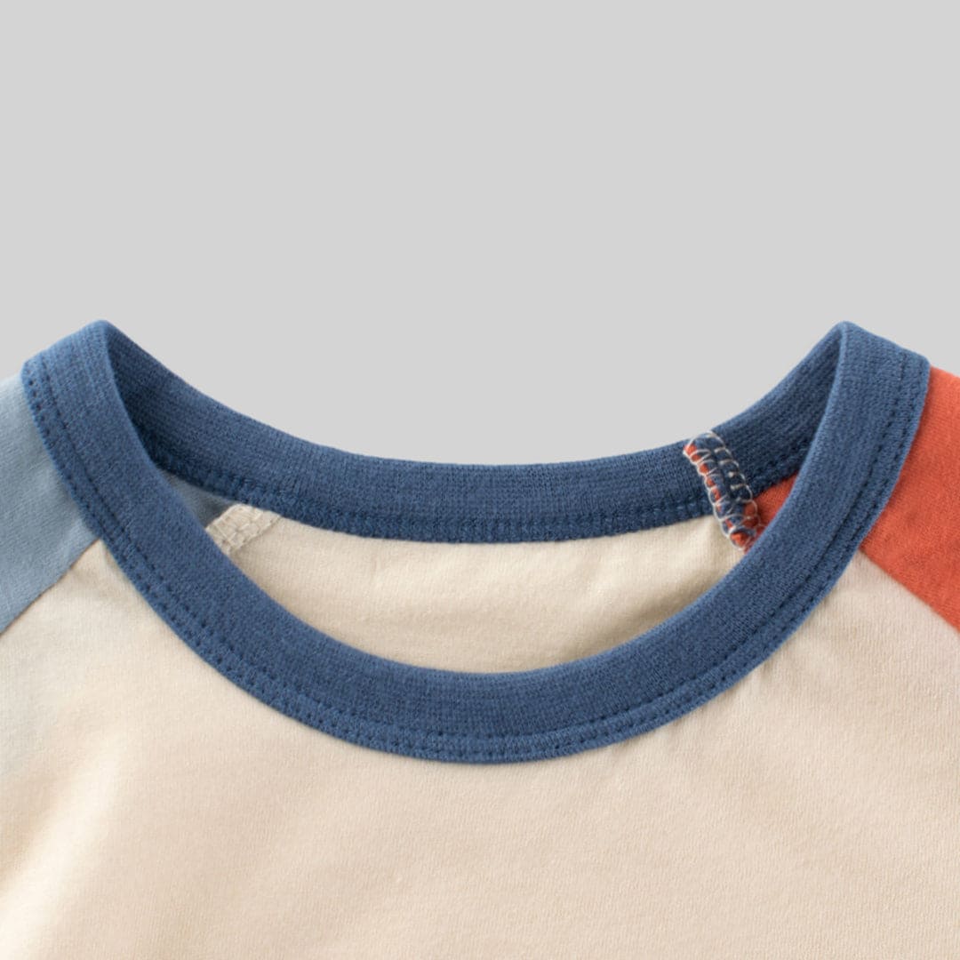 Boys Beige Space Themed Graphics T-Shirt Tshirts