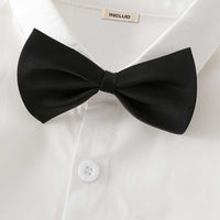 Boys Sleeveless Waistcoat With Shirt & Suspender Pants Set Sets   