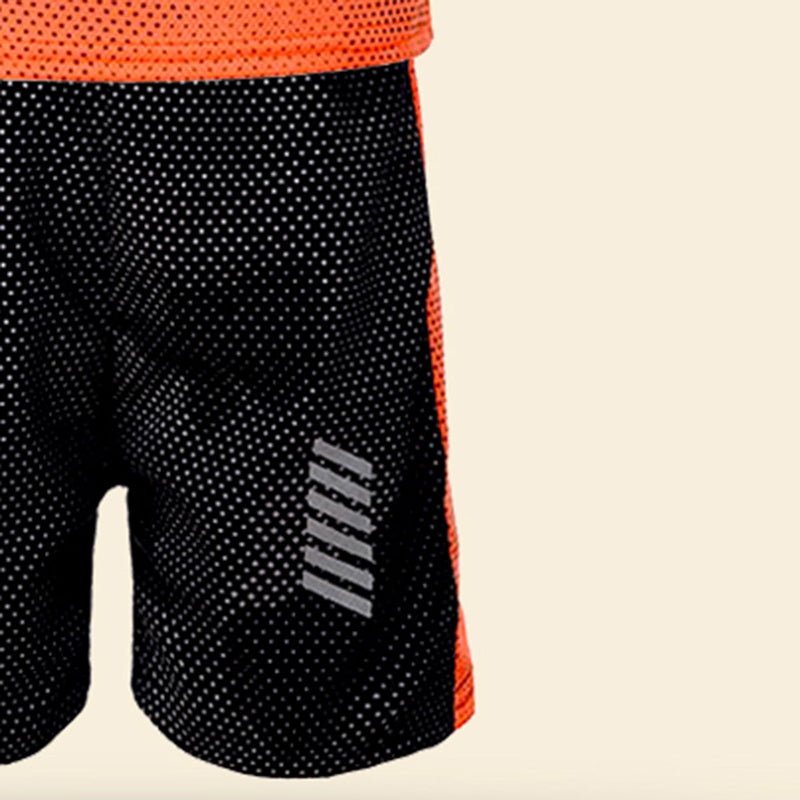 Boys Orange Sportswear Two Piece Sets Sets