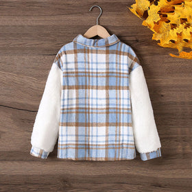 Boys White Long Sleeve Shirt Jackets Coats & Jackets   