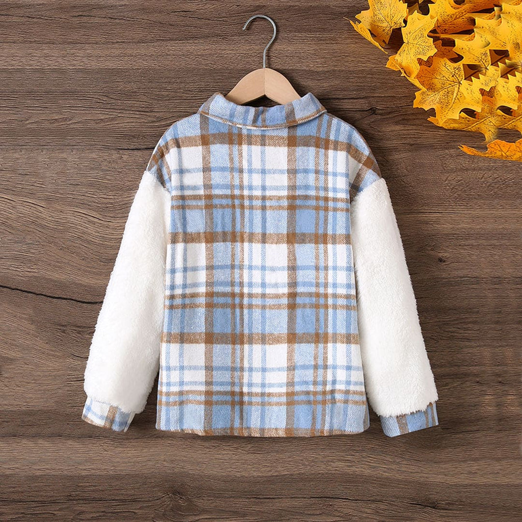 Boys White Long Sleeve Shirt Jackets Coats & Jackets   