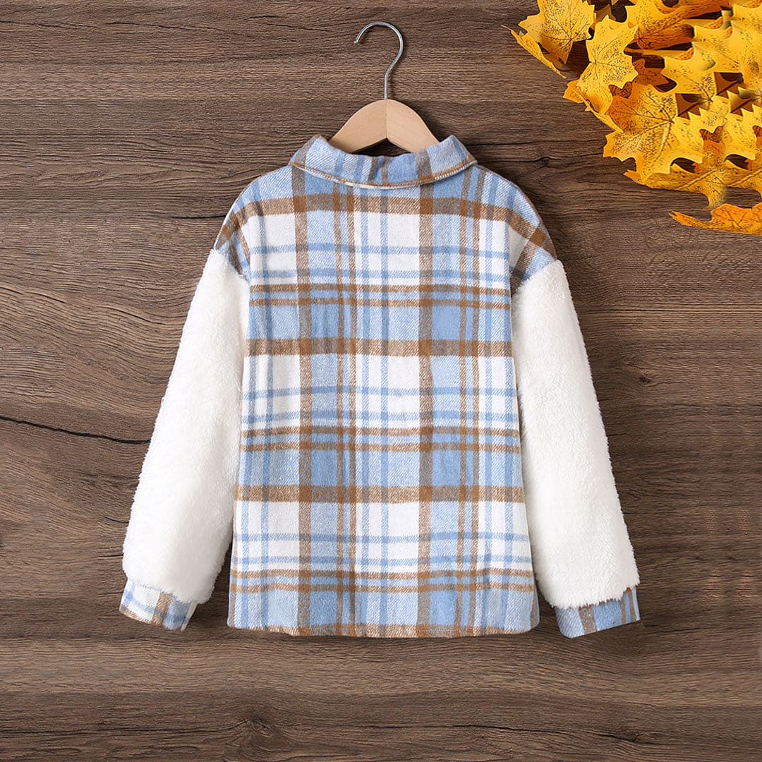 Boys White Long Sleeve Shirt Jackets Coats & Jackets   