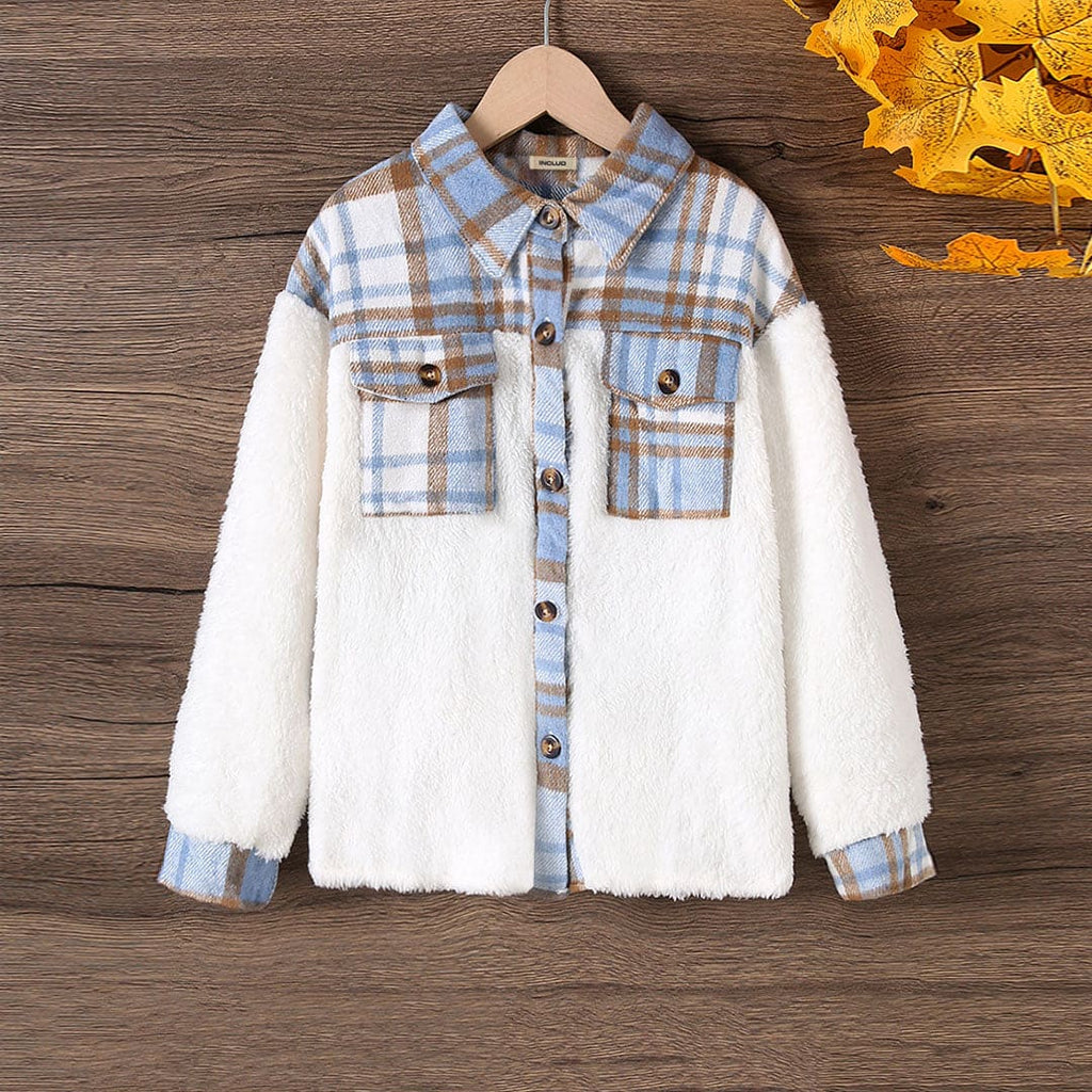 Boys White Long Sleeve Shirt Jackets Coats & Jackets White 8-9 Y 