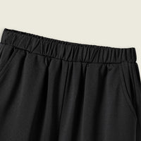 Girls Black Elasticated Narrow Leg Opening Legging Leggings & Tights