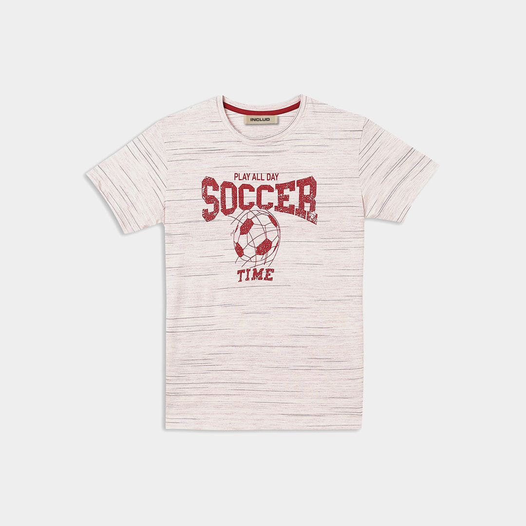 Boys Off White Graphic Print Short T-shirt Tshirts Off White 3-4 Y