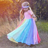 Girls Overlay Tulle Dress