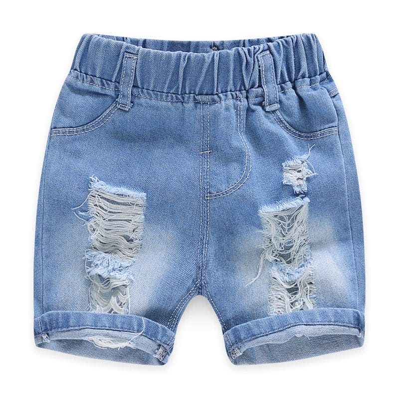 Boys Denim Shorts with Turn Up Detail Shorts Style 4 1-2 Y 