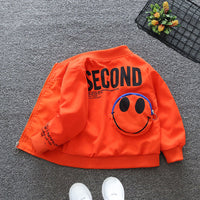 Boys Solid Bomber Jacket Coats & Jackets   