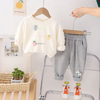 Girls Sweater with Joggers  Set Sets Off White 1-2 Y 