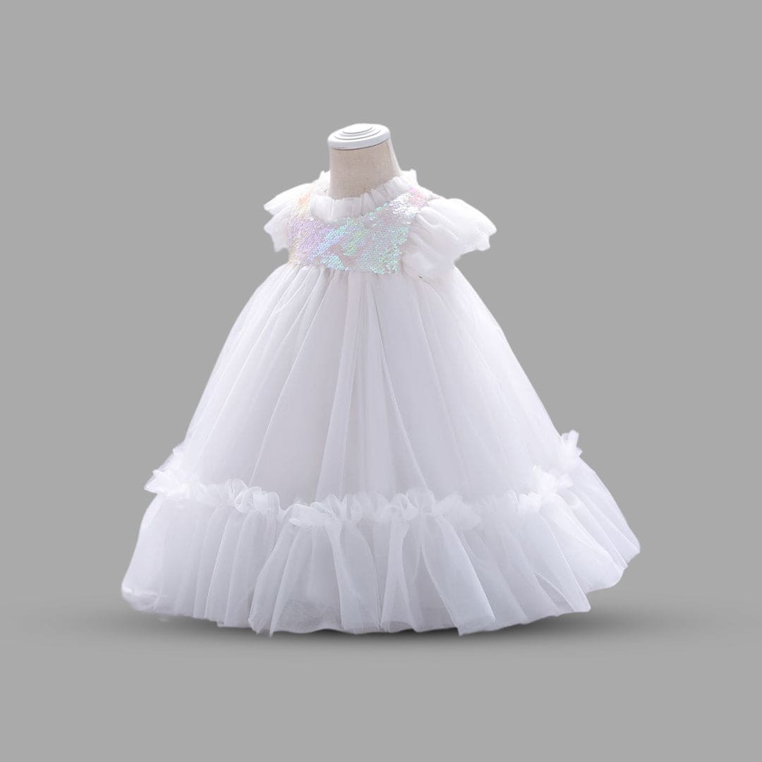 Girls Sequins Empire Line Party Dress Party Dresses   