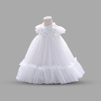 Girls Sequins Empire Line Party Dress Party Dresses   