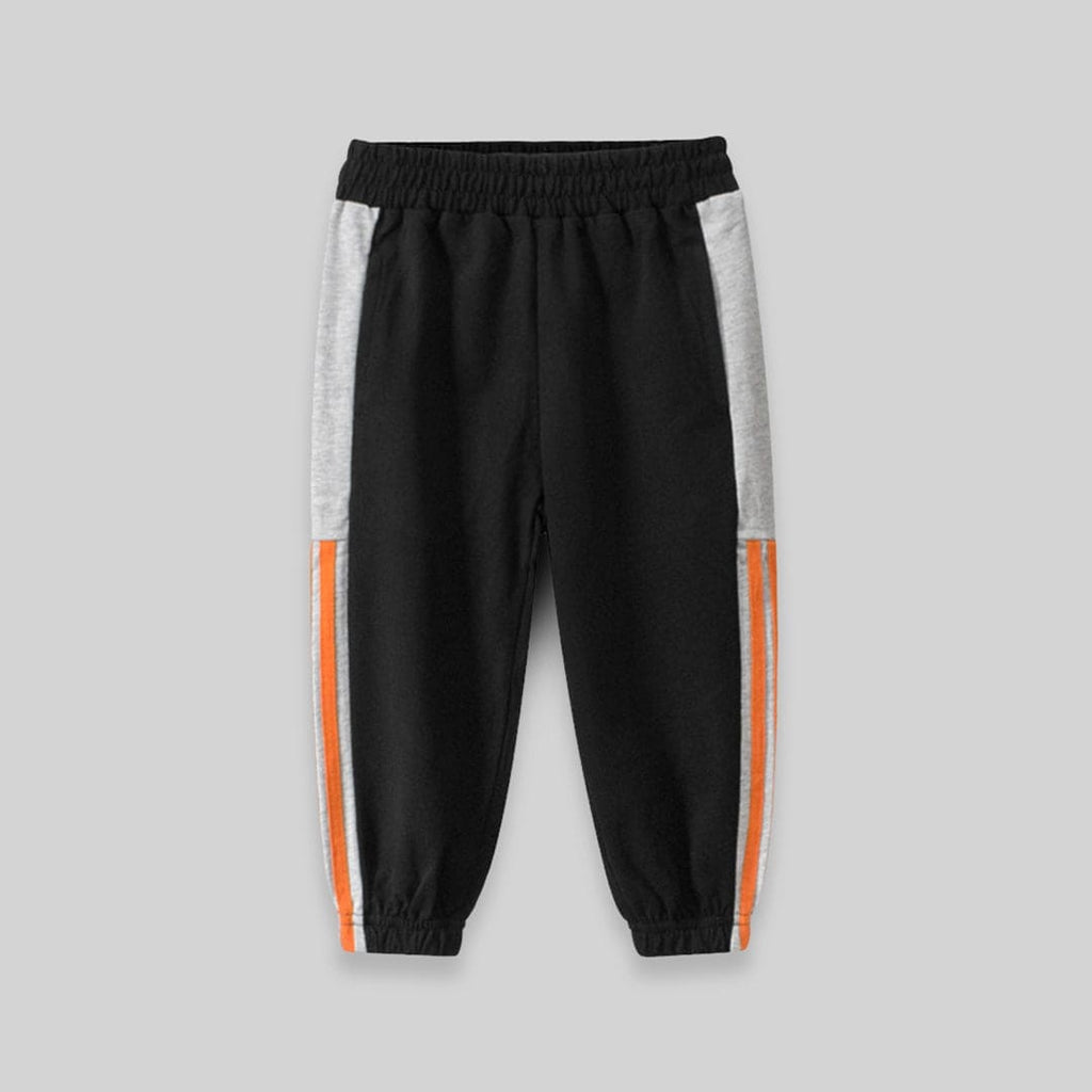 Elasticated Jogger with Side Panel and Stripes