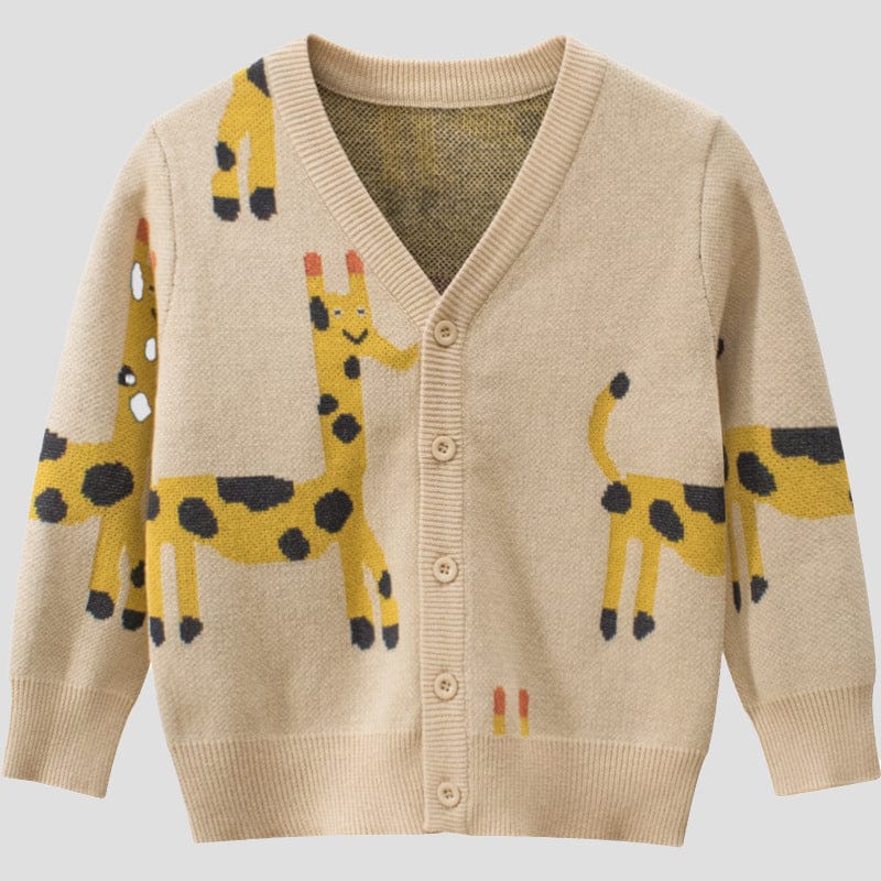 Boys Beige Long Sleeves Printed Sweatshirt Sweatshirts & Hoodies Beige 1-2 Y 