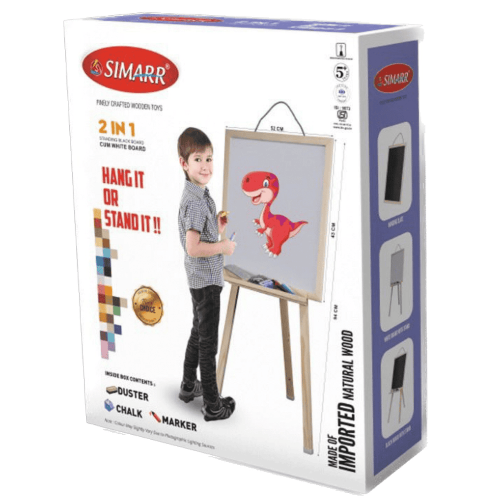 2 in 1 Standing Black Board Toys & Games   