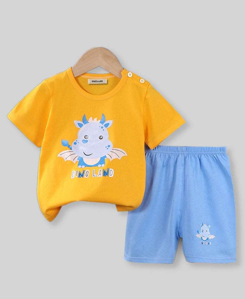 Boys Printed Knitted Two Piece Set Sets Style 3 1-2 Y 