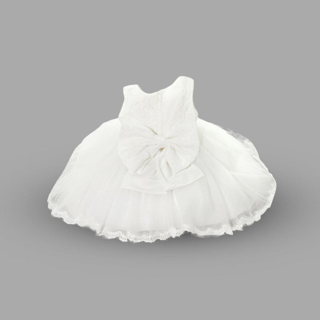 Girls Lace Embroidery Sleeveless Party Dress Party Dresses