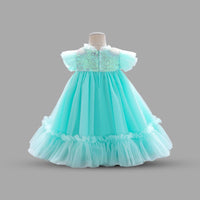 Girls Sequins Empire Line Party Dress Party Dresses   