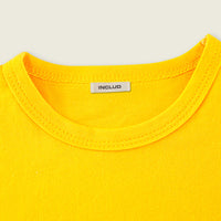Boys Short Sleeve T-Shirts With Giraffe Applique Dungaree Sets   