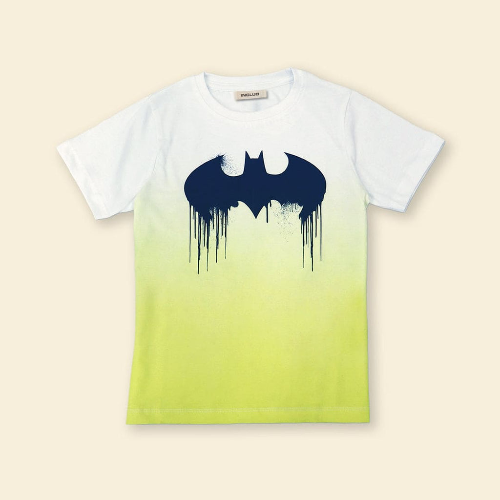 Boys Printed Ombre Effect T-shirt