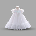 Girls Sequins Empire Line Party Dress Party Dresses White 1-2 Y 