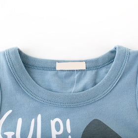 Boys Printed Sleeveless Tank Vests Vests   