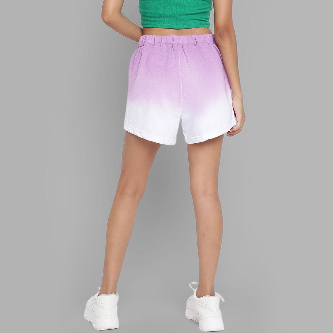 Girls Ombre Print Shorts Shorts   