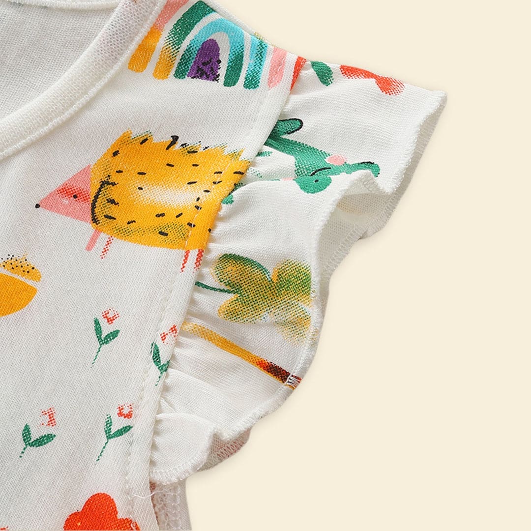 Girls All Over Printed Dress Casual Dresses   