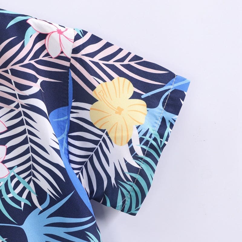Boys Floral Printed Shirt Shirts   