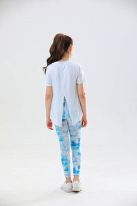 Girls Running Two Piece Set Sports Sets   
