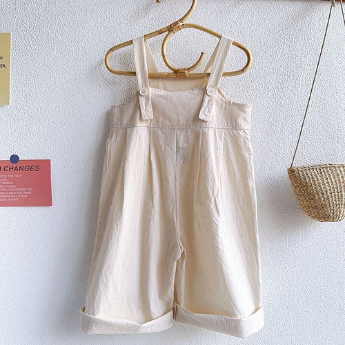 Girls Jumpsuit with Embroidery Jumpsuits   