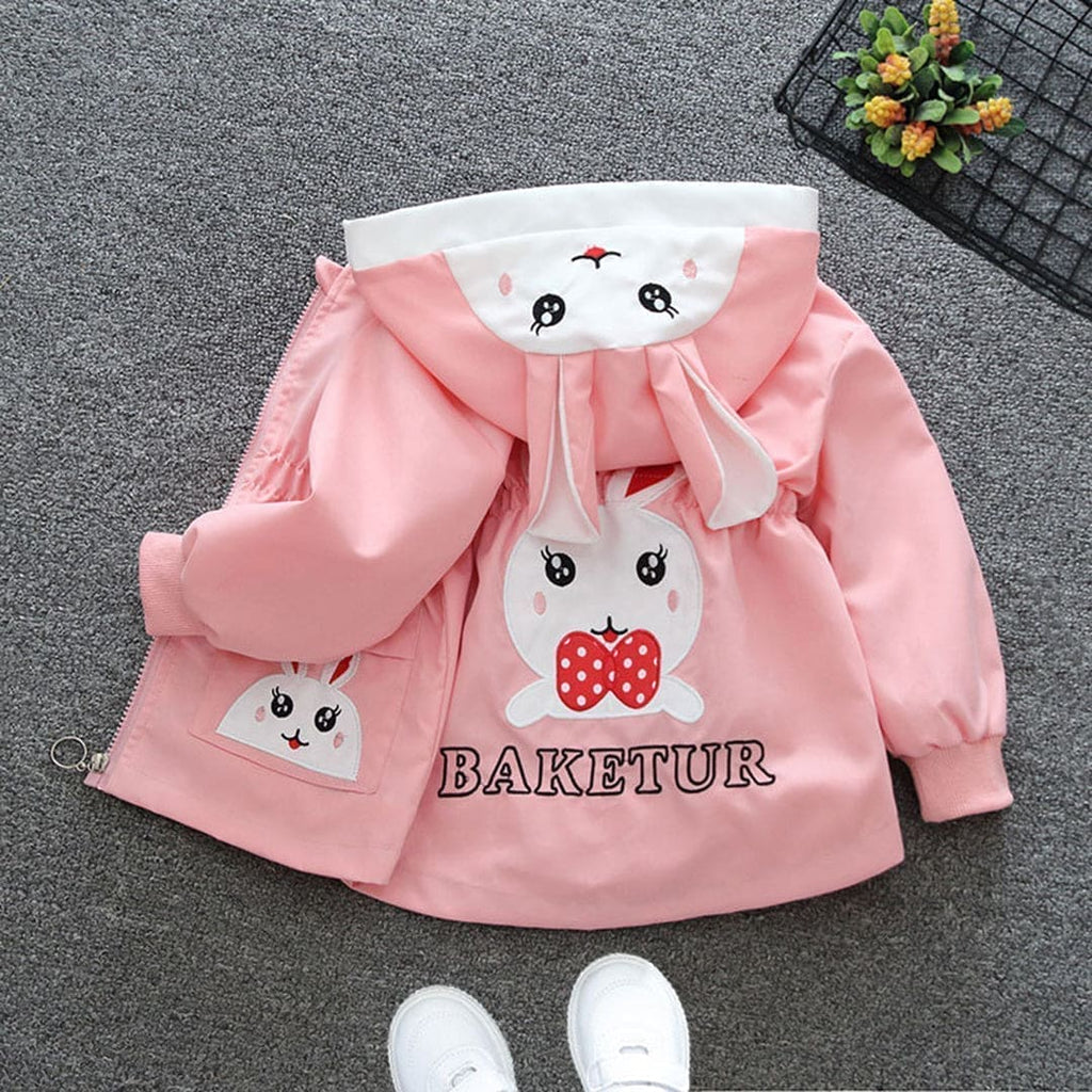 Girls Bunny Hooded Jacket (Copy) Coats & Jackets