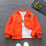 Boys Solid Bomber Jacket