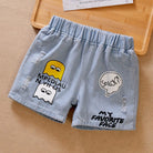 Denim With Face Print