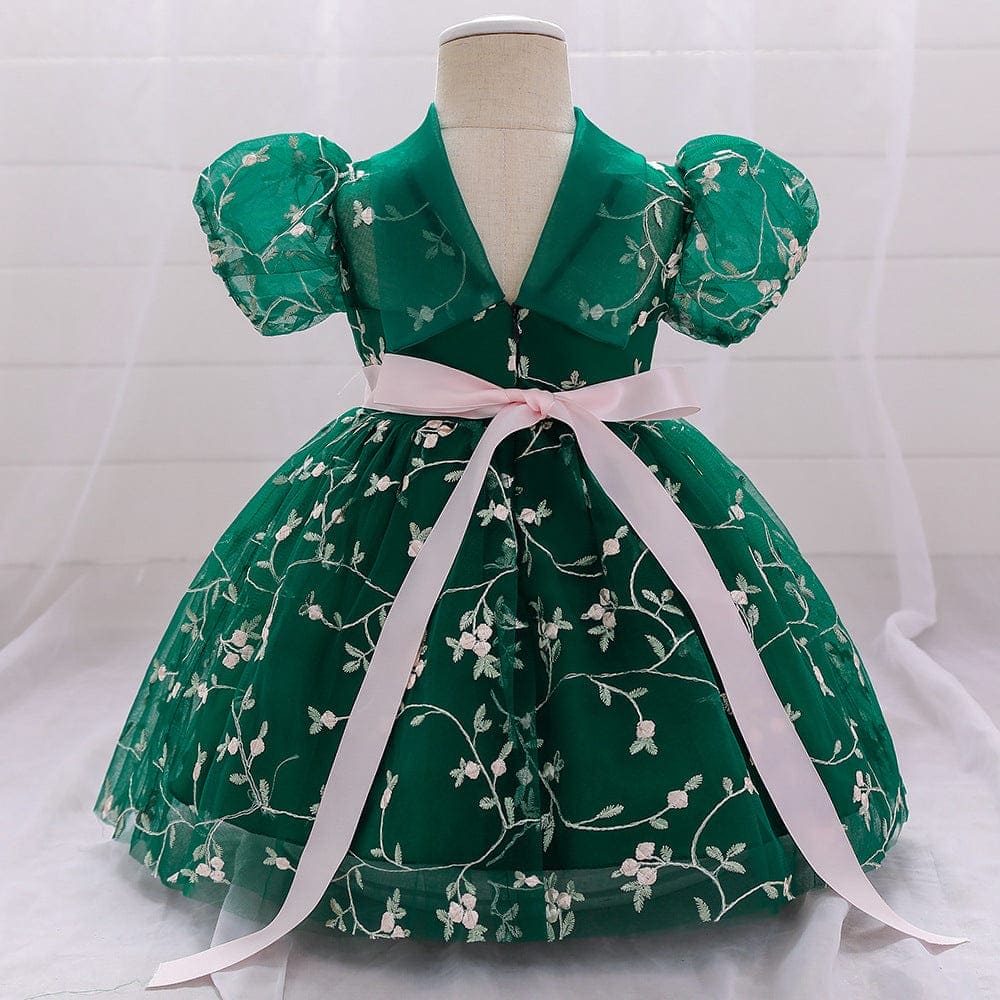 Net Embroidery Dress Casual Dresses   