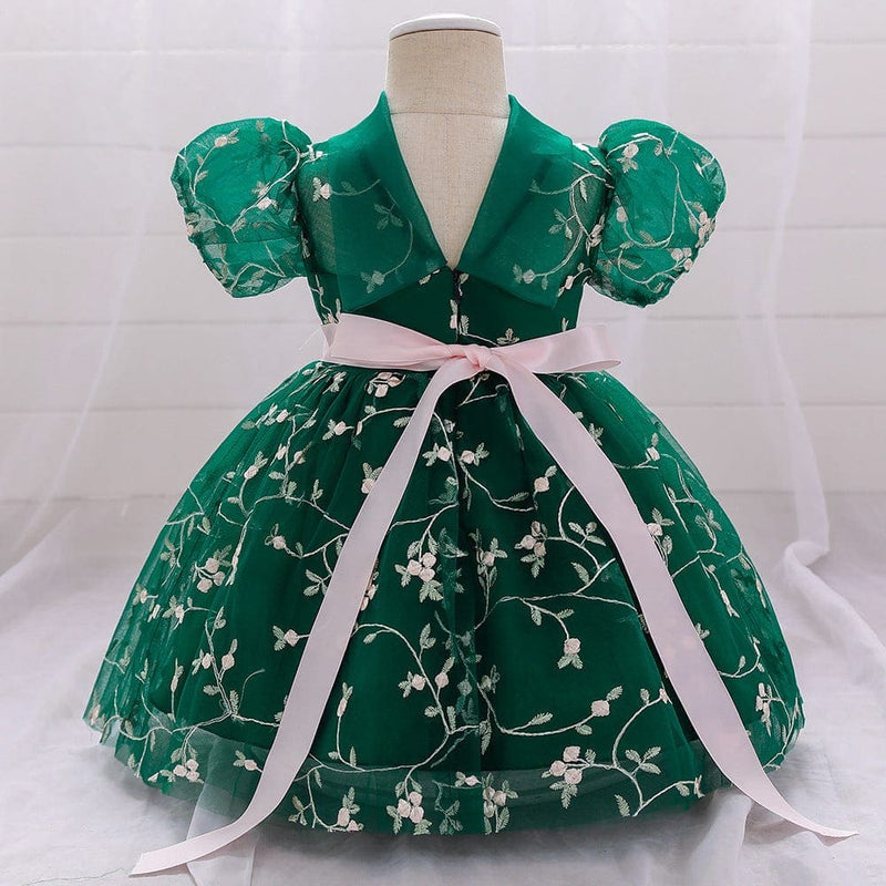 Net Embroidery Dress Casual Dresses   