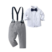 Boys Shirt with Suspender Trousers & Waistcoat 3pc Set 3 pc. Sets   