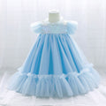 Girls Sequins Empire Line Party Dress Party Dresses Sky Blue 1-2 Y 