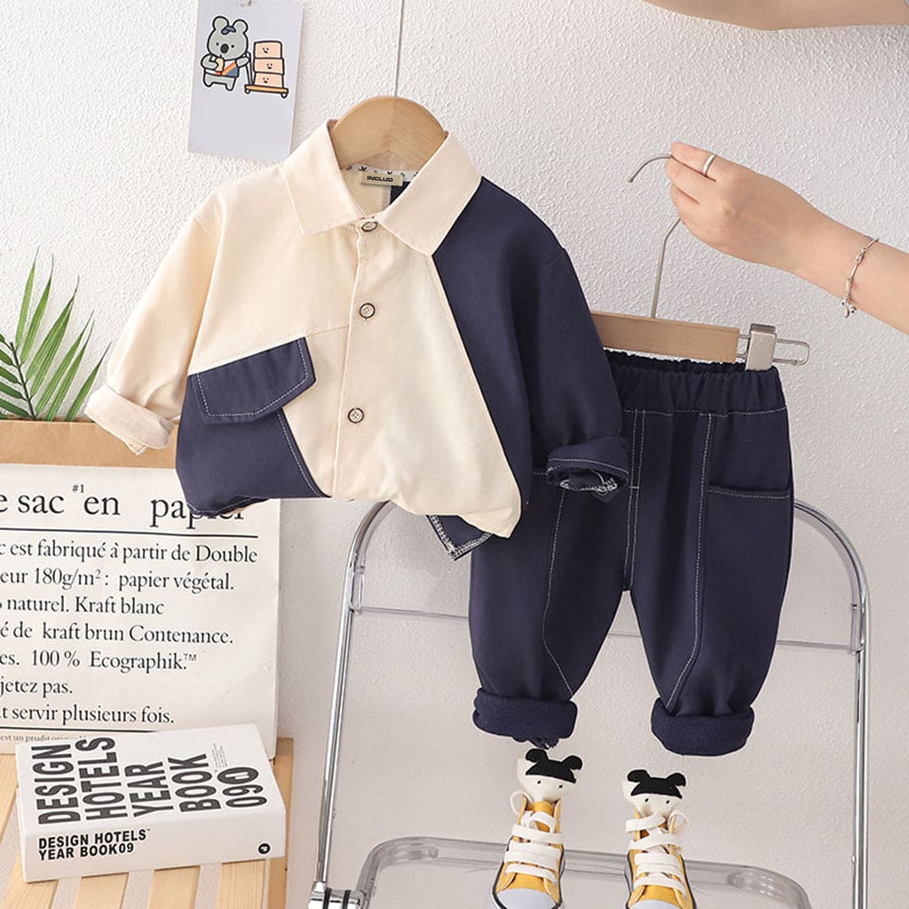 Boys Shirt with Trousers Set