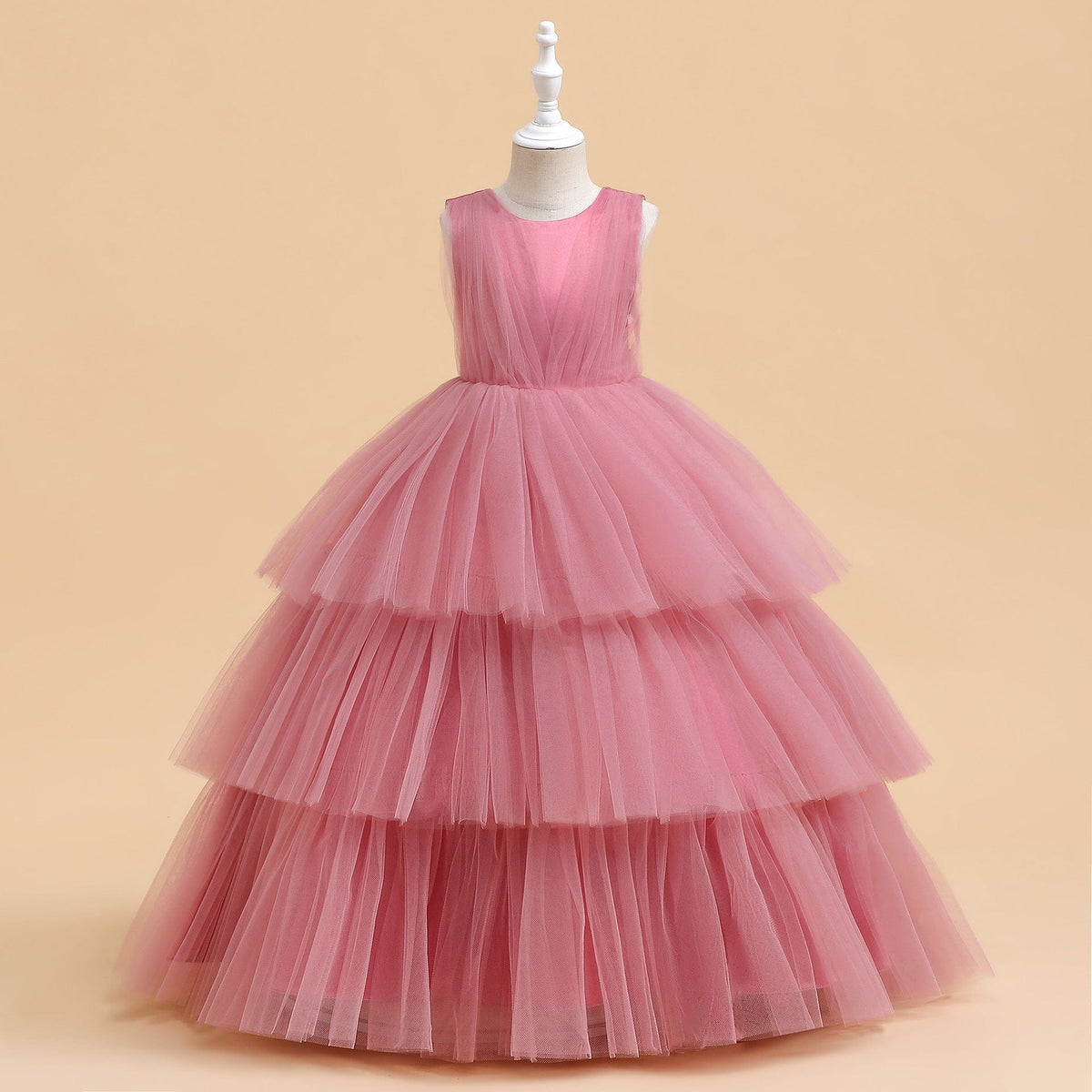 Party Wear Dress Casual Dresses Pink 6-7 Y 