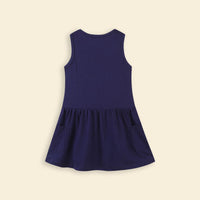 Girls Unicorn Print Casual Dress Casual Dresses   