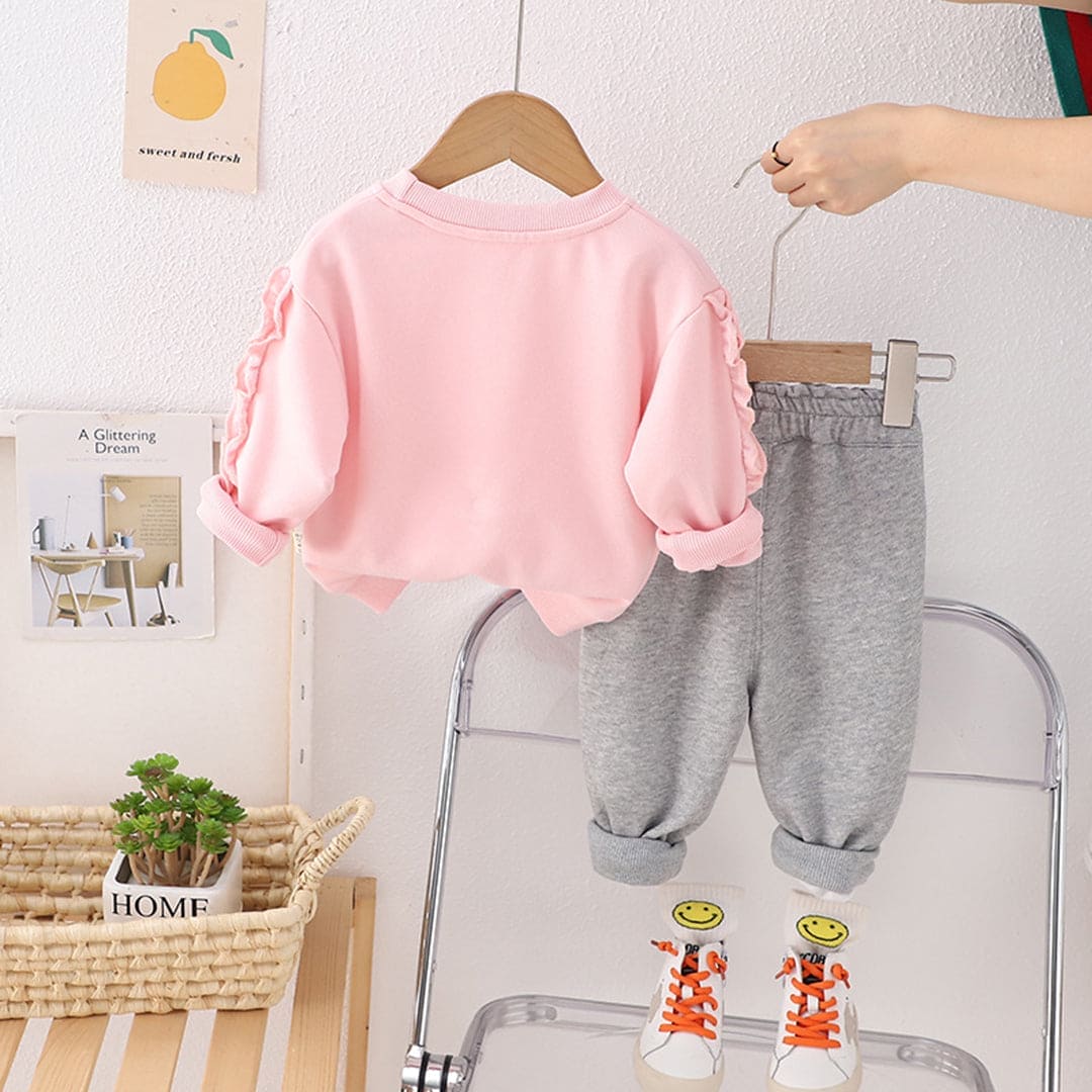 Girls Sweater with Joggers  Set Sets   