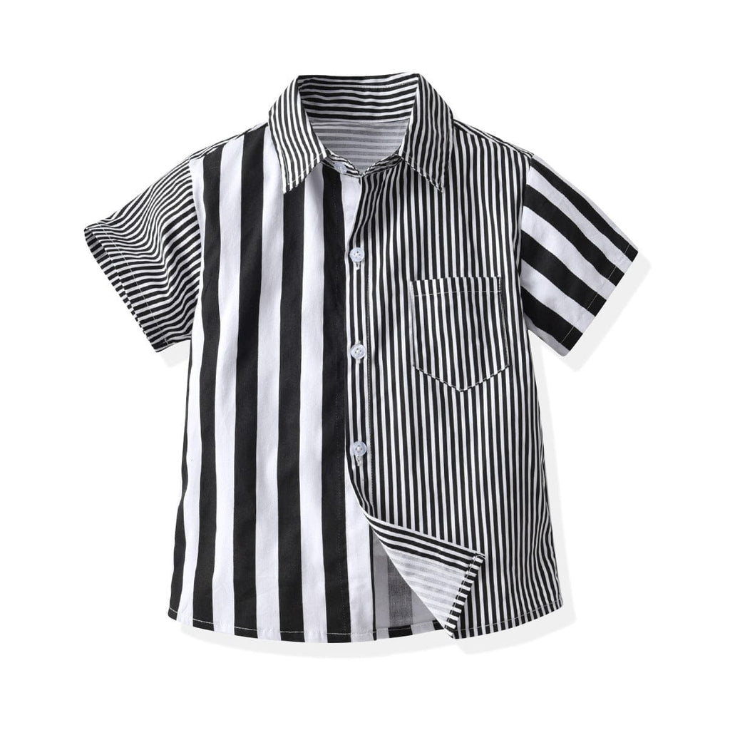 Boys Thick & Thin Stripes Shirt