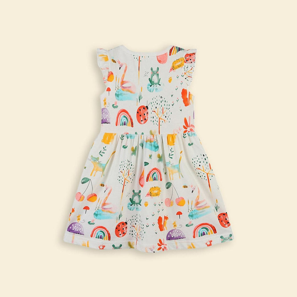 Girls All Over Printed Dress Casual Dresses   