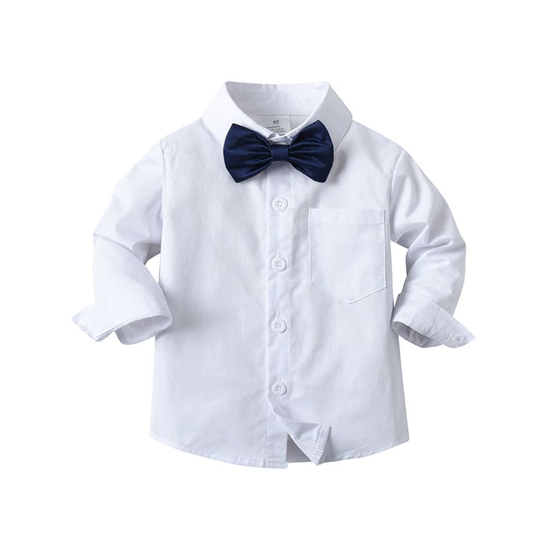 Boys Shirt with Suspender Trousers & Waistcoat 3pc Set 3 pc. Sets   