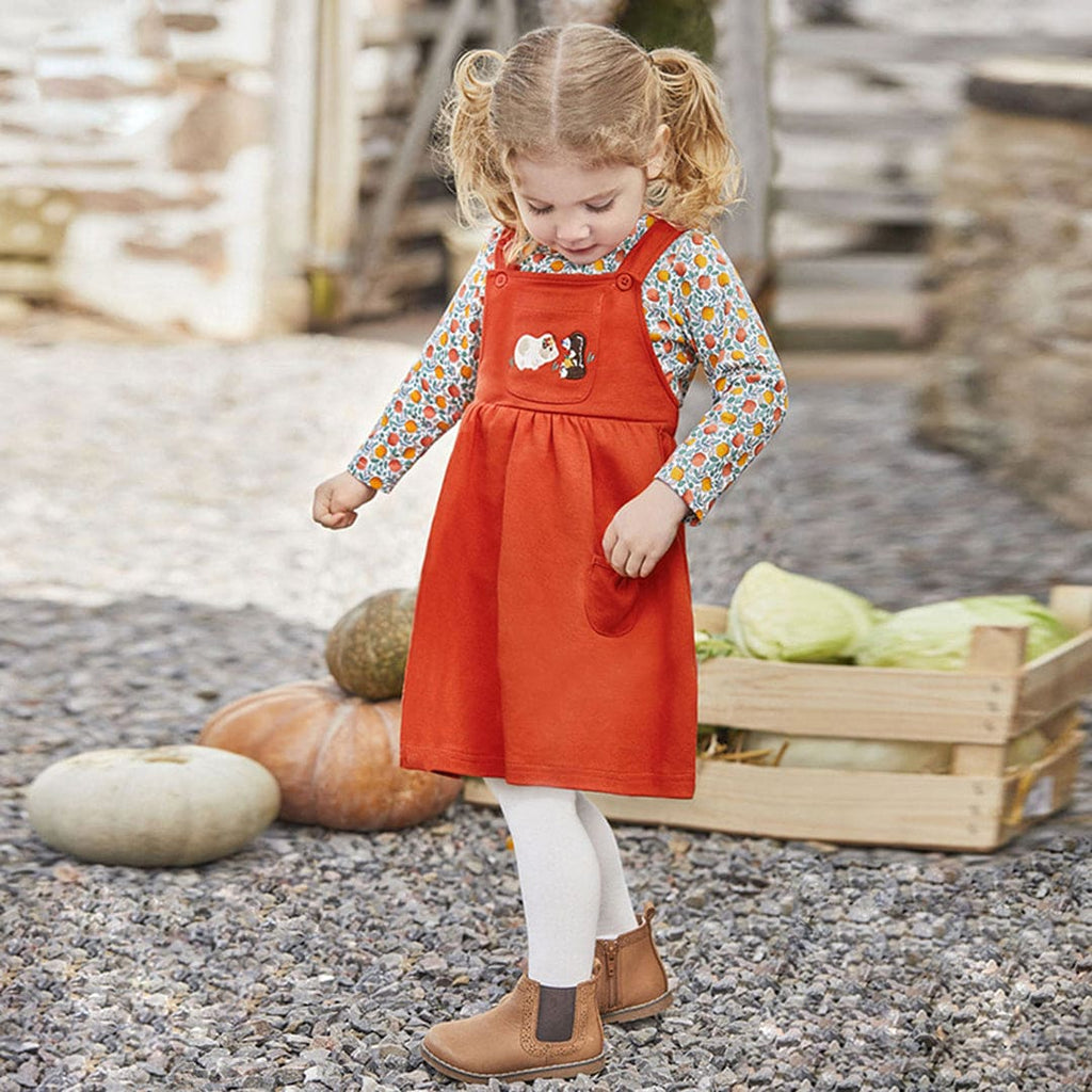 Girls Knitted Dungaree
