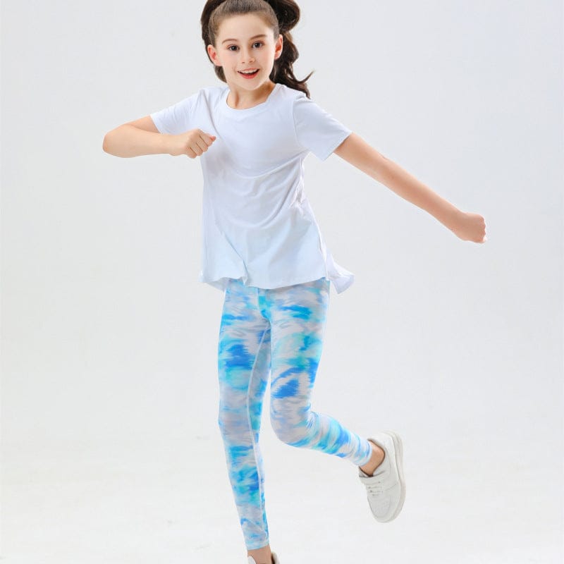 Girls Running Two Piece Set Sports Sets Style 1 4-5 Y 