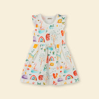 Girls All Over Printed Dress Casual Dresses   